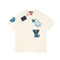 Louis Vuitton Various Logo Print Short Sleeve T-Shirt White 25218