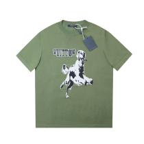Louis Vuitton hound print short-sleeved T-shirt 25218