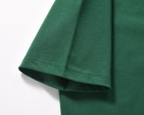 Chrome Hearts 24ss printed diamond horseshoe short-sleeved T-shirt Green 25306