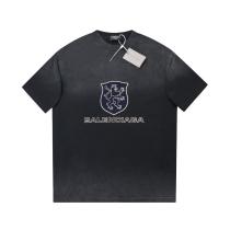 Balenciaga 24ss Towel Lion Short Sleeve T-Shirt Black 25306