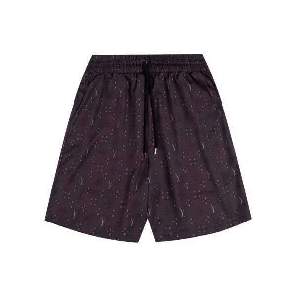 Louis Vuitton 24ss latest catwalk print suit shorts 25306