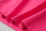 Gucci 24ss surf print short-sleeved T-shirt Pink 25306