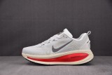 Nike Vomero 18 Platinum Tint Siren Red Light Smoke Grey Metallic Pewter