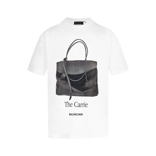 Balenciaga the Carrie print short-sleeved T-shirt White 25313