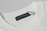 Chrome Hearts Early Spring New Cross Foam Short Sleeve T-shirt White 25313