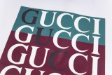 Gucci overlapping logo print short-sleeved T-shirt White 25320