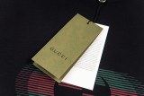 Gucci overlapping logo print short-sleeved T-shirt Black 25320
