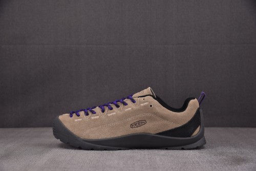 Keen Jasper Outdoor Hiking Shoes khaki purple