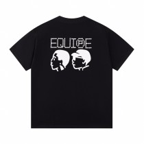 Louis Vuitton & NIGO Designer Head Print Logo T-shirt Black 25320