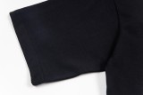Gucci overlapping logo print short-sleeved T-shirt Black 25320