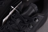 CDG x SALOMON SR811 Leather Platform Black