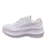 CDG x SALOMON SR811 Leather Platform White