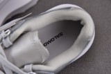 CDG x SALOMON SR811 Leather Platform Silver
