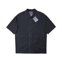 Louis Vuitton Heavy Washed Denim Shirt Black 25327