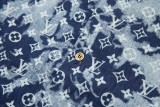 Louis Vuitton Sottfrunk jacquard denim short-sleeved shirt 25327