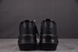CDG x SALOMON SR811 Leather Platform Black