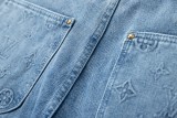 Louis Vuitton Heavy Washed Denim Shorts Blue 25327
