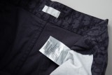 Dior all-over logo navy blue shorts 25327