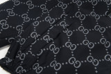 Gucci Classic Pattern Reversible Zip-Up Hooded Jacket 25403