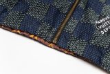 Louis Vuitton Reversible zip-up jacket with hood and classic floral print 25403