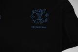 Louis Vuitton X Pharrell Williams co-branded logo short-sleeved T-shirt Black 25424