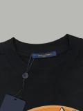 Louis Vuitton fight mode graffiti logo short sleeve T-shirt Black 25424
