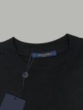 Louis Vuitton show-piece pixel logo short-sleeved T-shirt BLack 25424