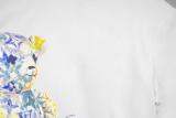 Louis Vuitton classic pattern bear print short-sleeved T-shirt White 25424