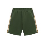 Gucci reflective stripes on the sides shorts Green 25429