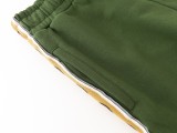 Gucci reflective stripes on the sides shorts Green 25429