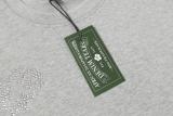 Denim Tears Crystal patch cotton logo design short sleeve T-shirt Grey 25509