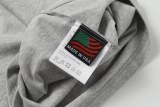 Denim Tears Crystal patch cotton logo design short sleeve T-shirt Grey 25509