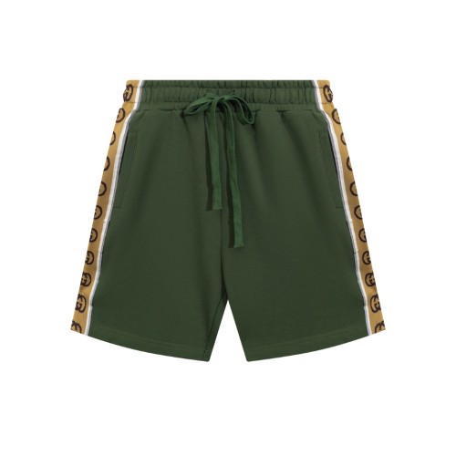 Gucci reflective stripes on the sides shorts Green 25429