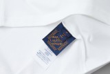 Louis Vuitton Three-dimensional thick letter logo short-sleeved T-shirt White 25529