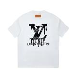 Louis Vuitton Thick 3D Ice Cream Letter Logo Short Sleeve T-shirt White 25529