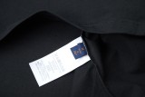 Louis Vuitton 1854 Letter patch diamond logo short sleeve T-shirt Black 25529