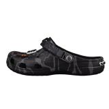 BAPE x Crocs Classic Clog Black Grey