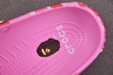 BAPE x Crocs Classic Clog Pink