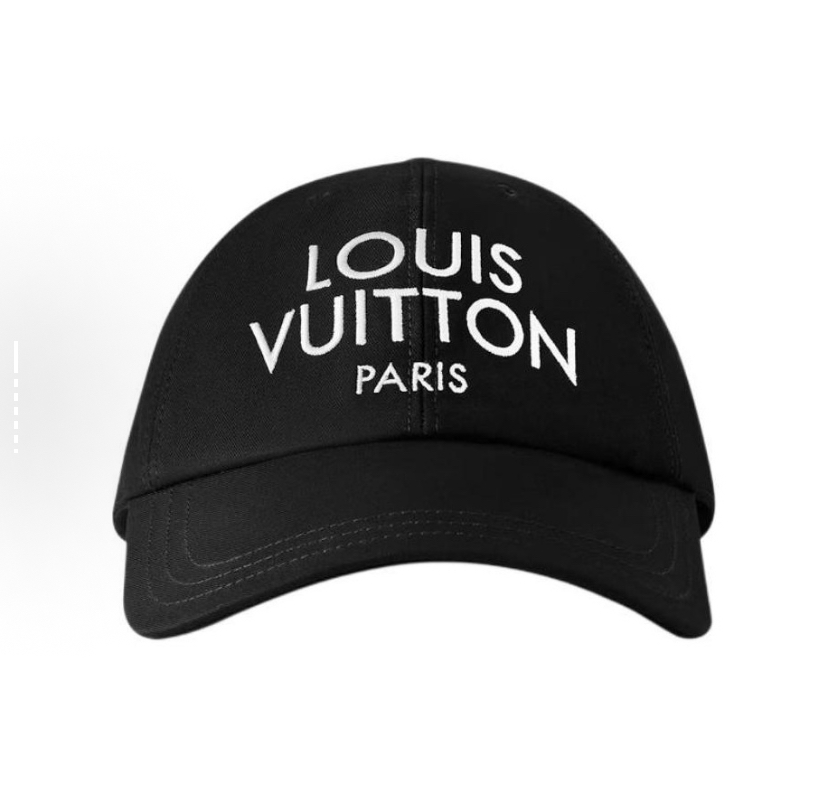 louis Vuitton paris Classic embroidered hat Black 250414 - www ...