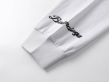 Balenciaga co-branded Lamborghini printed long-sleeved T-shirt White 250804