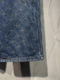 LOUIS VUITTON x Nigo FW25 embroidered workwear 7-point denim shorts 250804