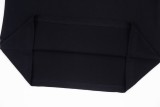 Givency embroidered lettering logo on the front and back Black 250804