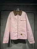 LOUIS VUITTON x Nigo joint FW25 autumn and winter pink work jacket cotton coat 250804