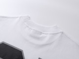 Balenciaga SS25 latest basketball jersey embroidery print long-sleeved T-shirt White 250804