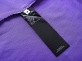 Balenciaga SS25 latest basketball jersey embroidery print long-sleeved T-shirt Purple 250804