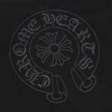 Chrome Hearts Horseshoe Print Crew Neck Long Sleeve Shirt 250820
