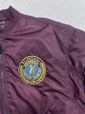 Balenciaga Patch Detail Bomber Jacket 250820