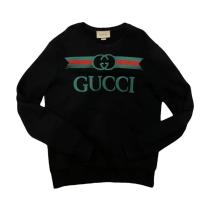 Gucci Web Stripe and Double G Logo Embroidered Cotton Sweatshirt 250820
