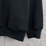Gucci Web Stripe and Double G Logo Embroidered Cotton Sweatshirt 250820