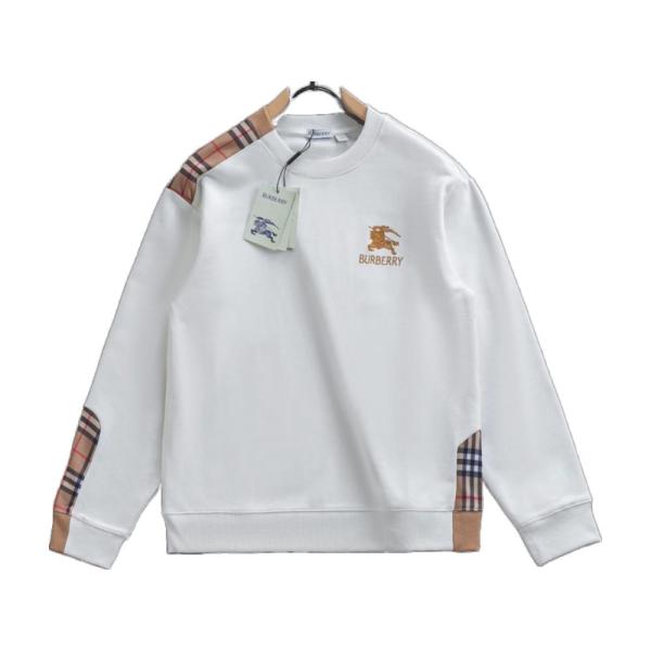 Burberry EKD (Equestrian Knight Design) Hoodie Relaxed Fit in White 250820